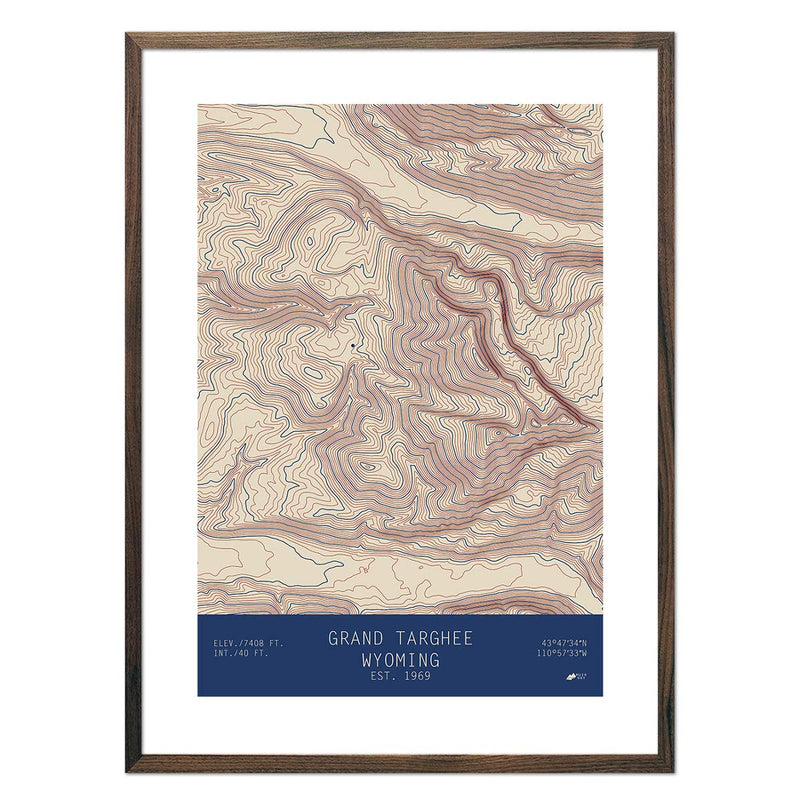 Grand Targhee, Wyoming - Muir Way - TOPO Series