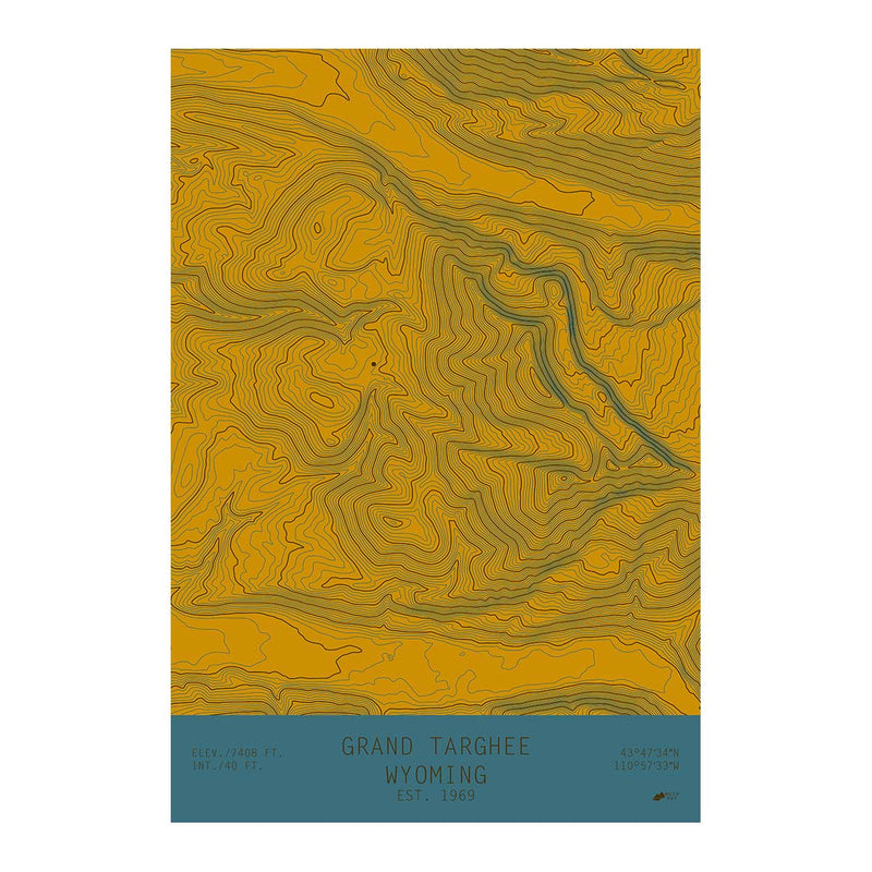 Grand Targhee, Wyoming - Muir Way - TOPO Series