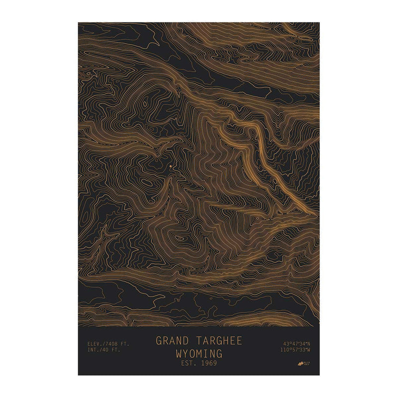 Grand Targhee, Wyoming - Muir Way - TOPO Series