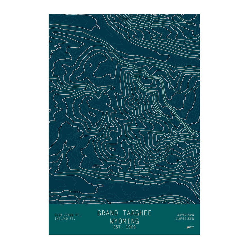Grand Targhee, Wyoming - Muir Way - TOPO Series