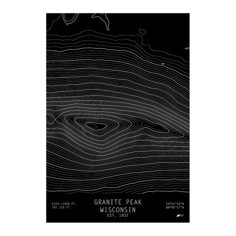 Granite Peak, Wisconsin - Muir Way - TOPO Series
