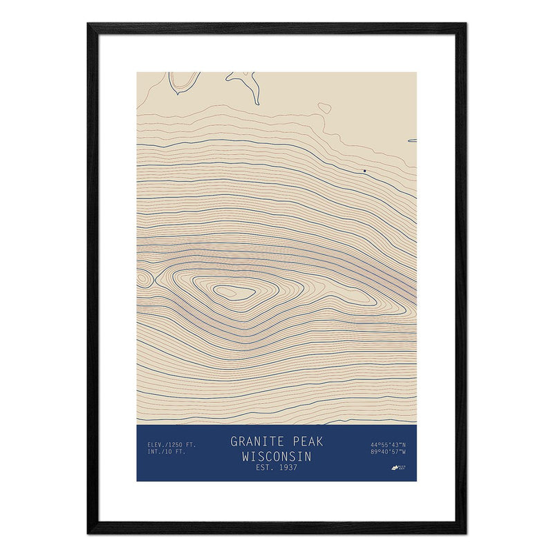 Granite Peak, Wisconsin - Muir Way - TOPO Series