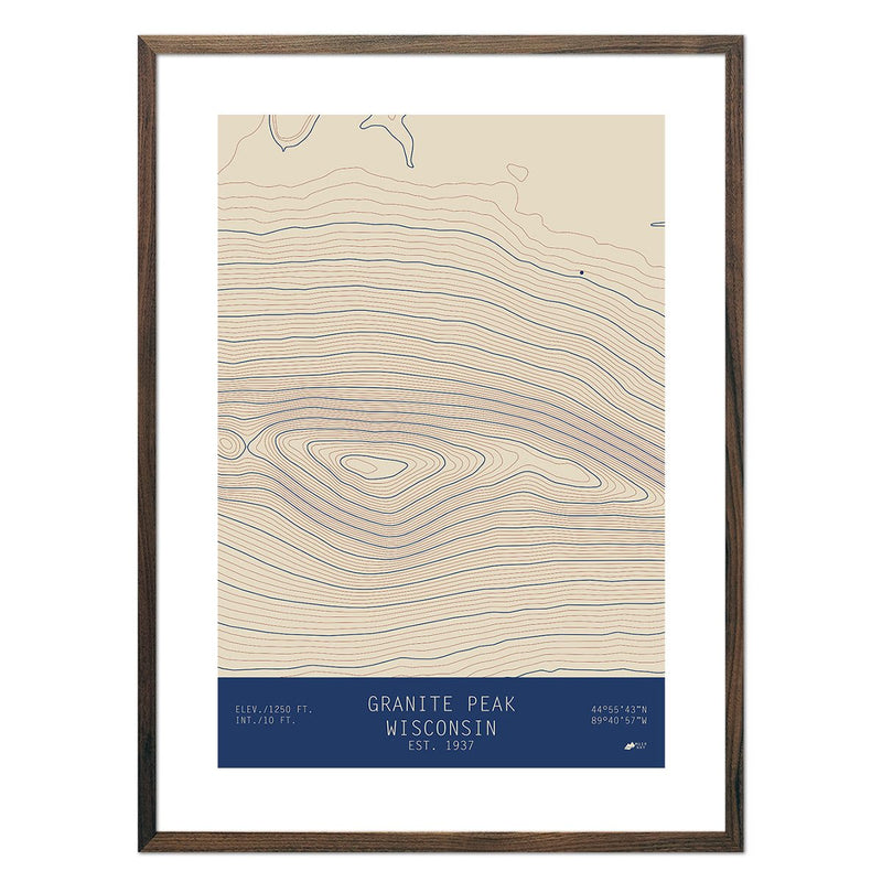 Granite Peak, Wisconsin - Muir Way - TOPO Series
