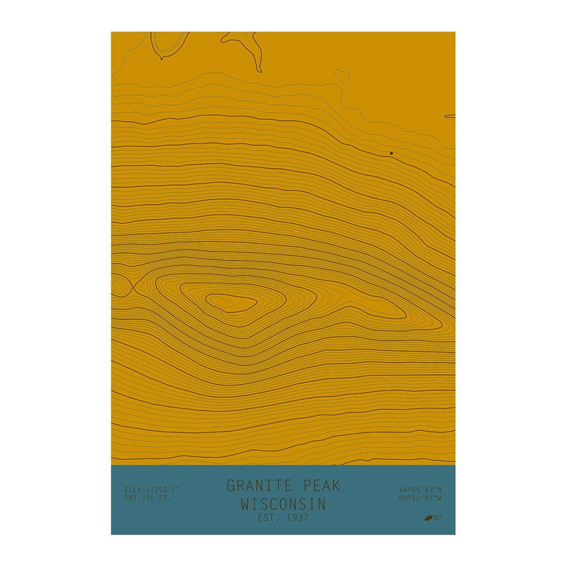 Granite Peak, Wisconsin - Muir Way - TOPO Series