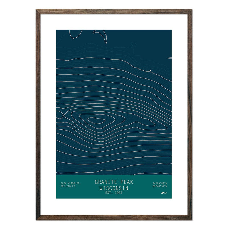 Granite Peak, Wisconsin - Muir Way - TOPO Series