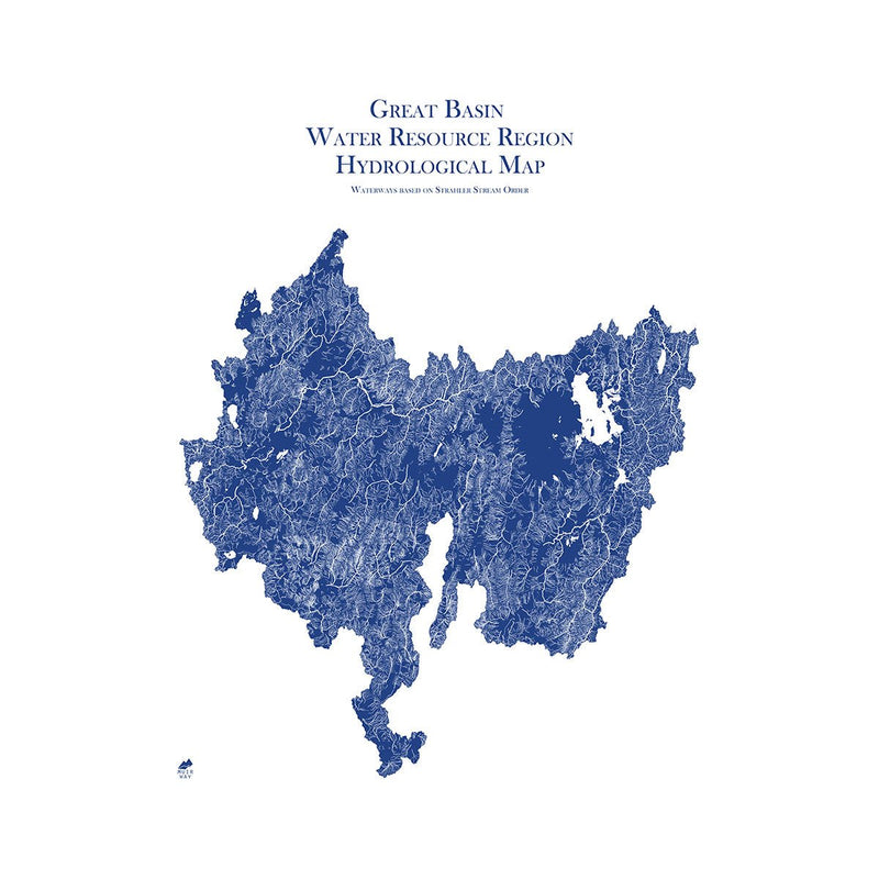 Great Basin Regional Hydrological Map - Muir Way - Hydrology