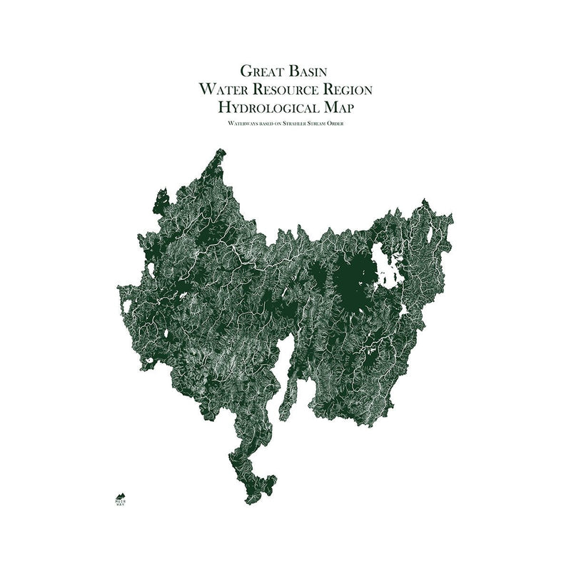 Great Basin Regional Hydrological Map - Muir Way - Hydrology