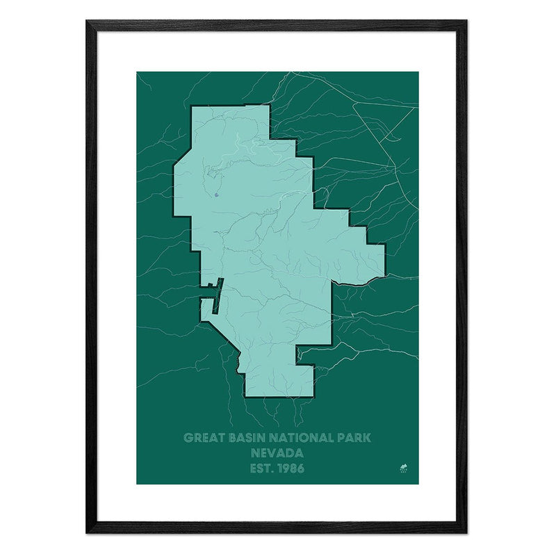 Great Basin National Park Map - Muir Way - National Park