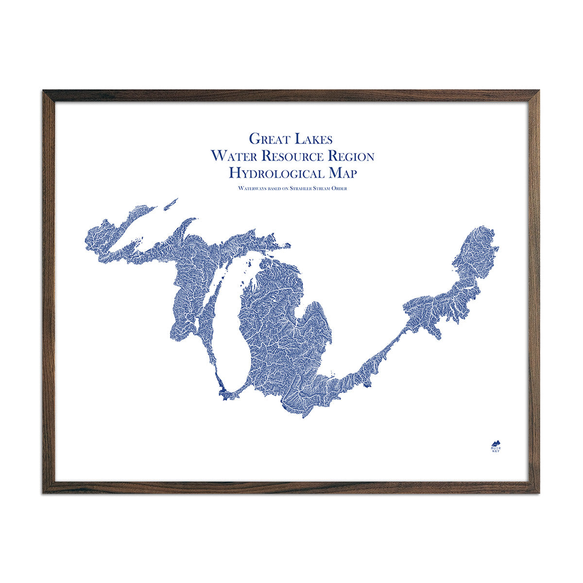 Great Lakes Regional Hydrology Map