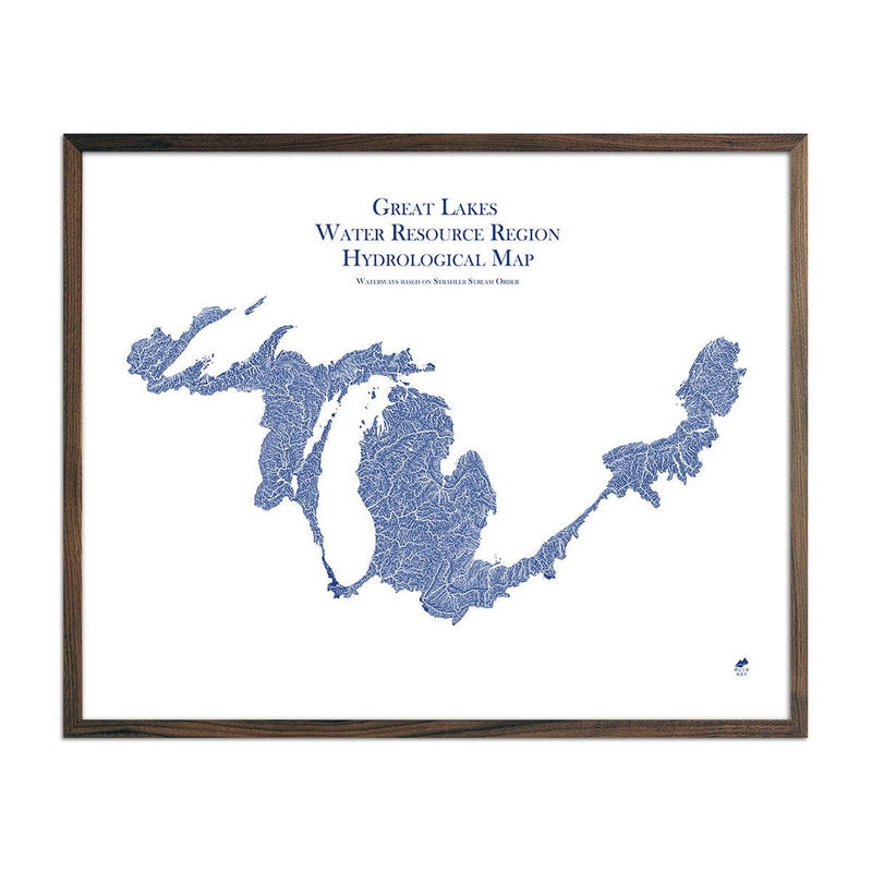 Great Lake Regional Hydrological Map - Muir Way - Hydrology