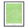 Great Smoky Mountains National Park 1964 USGS Map
