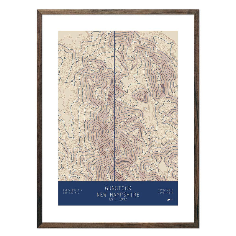 Gunstock, New Hampshire - Muir Way - TOPO Series