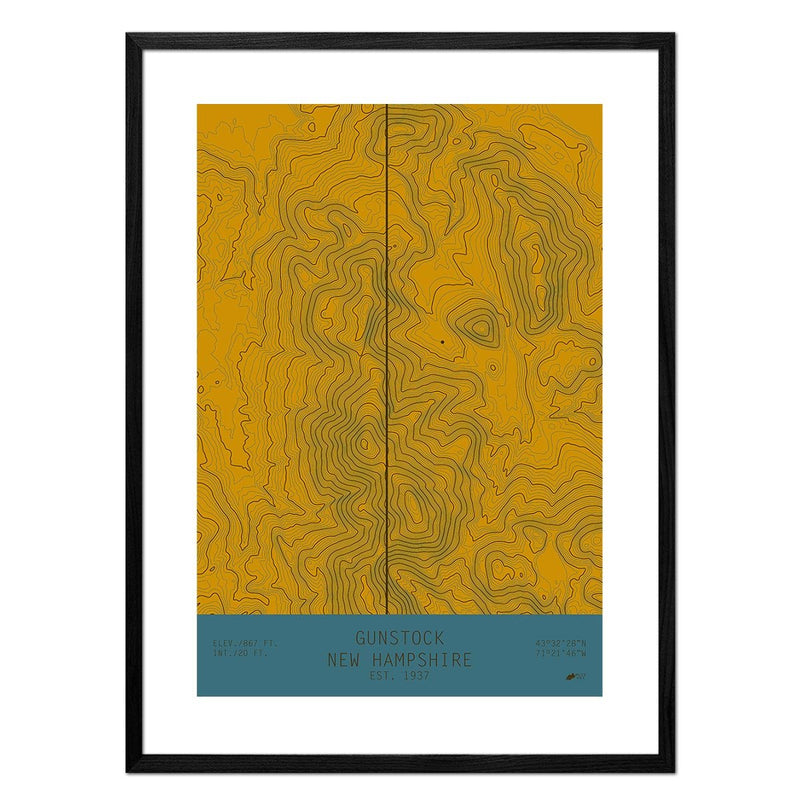 Gunstock, New Hampshire - Muir Way - TOPO Series