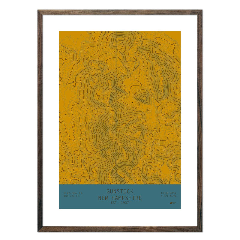 Gunstock, New Hampshire - Muir Way - TOPO Series