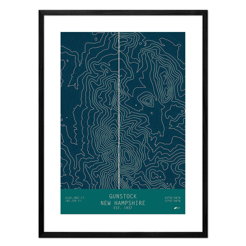Gunstock, New Hampshire - Muir Way - TOPO Series