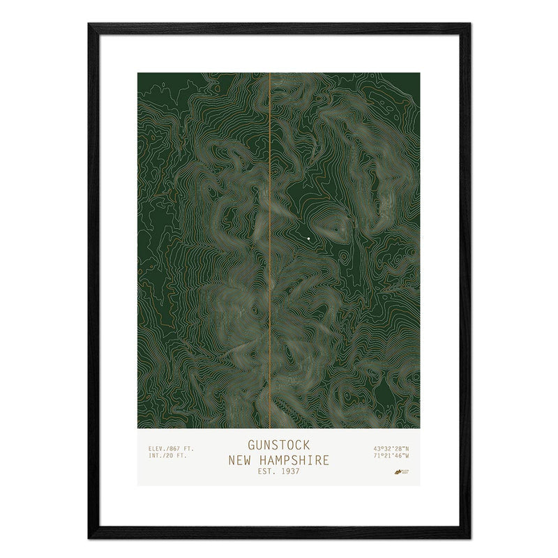Gunstock, New Hampshire - Muir Way - TOPO Series