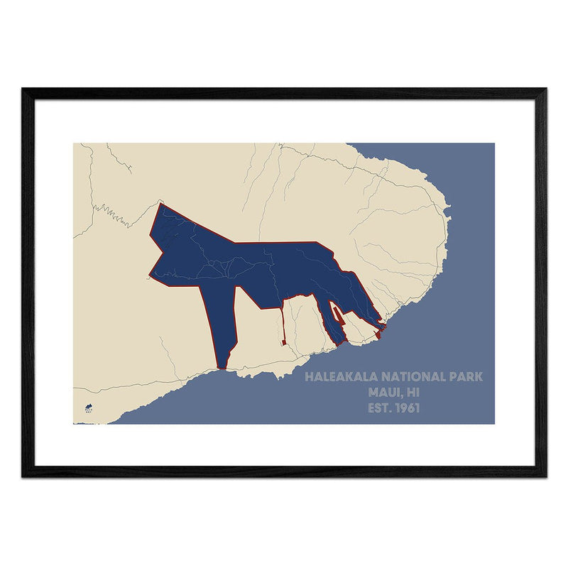 Haleakala National Park Map - Muir Way - National Park