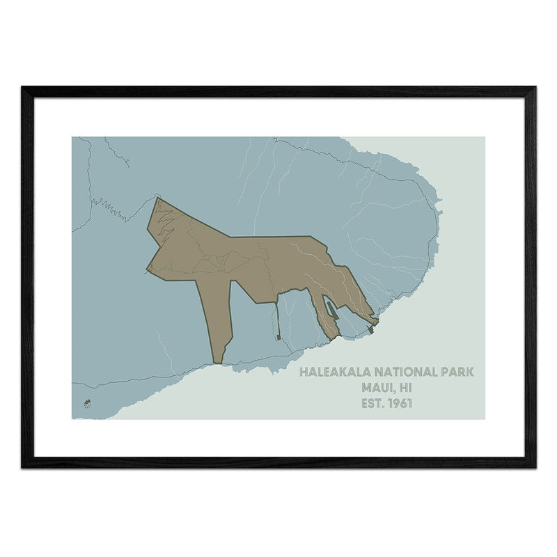 Haleakala National Park Map - Muir Way - National Park