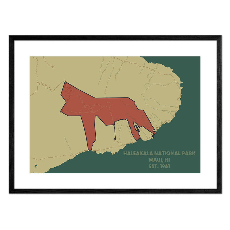 Haleakala National Park Map - Muir Way - National Park