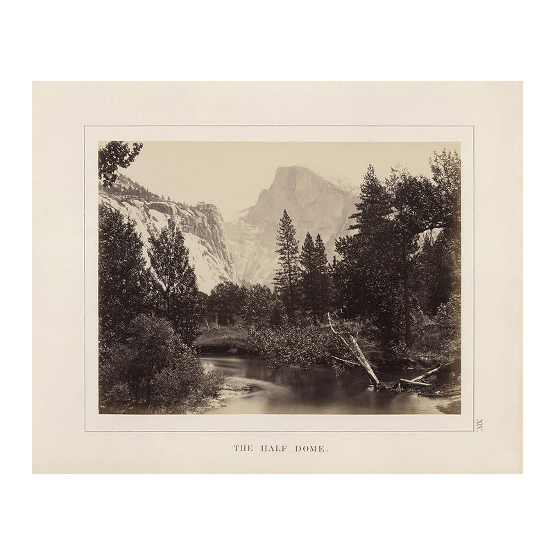 Half Dome, Yosemite 1868 - Muir Way - Photograph
