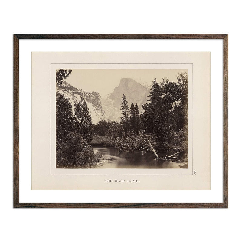Half Dome, Yosemite 1868 - Muir Way - Photograph