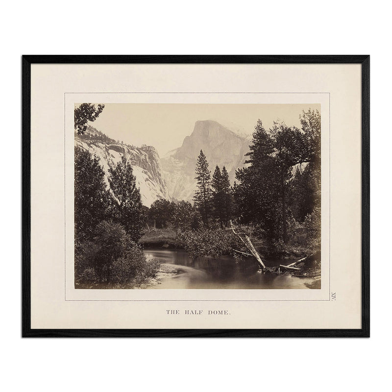 Half Dome, Yosemite 1868 - Muir Way - Photograph