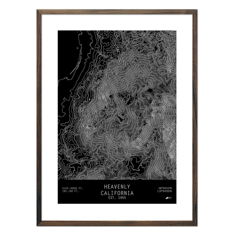Heavenly, California - Muir Way - TOPO Series