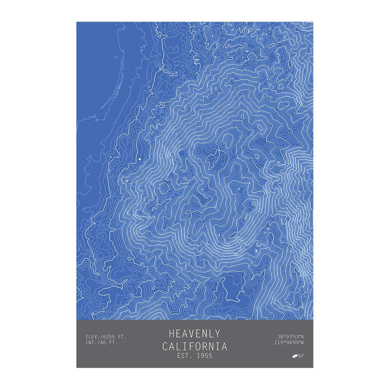 Heavenly, California - Muir Way - TOPO Series