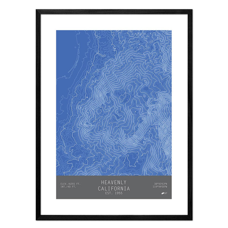 Heavenly, California - Muir Way - TOPO Series
