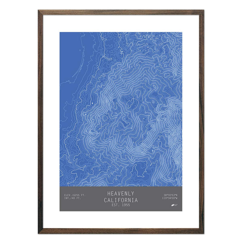 Heavenly, California - Muir Way - TOPO Series