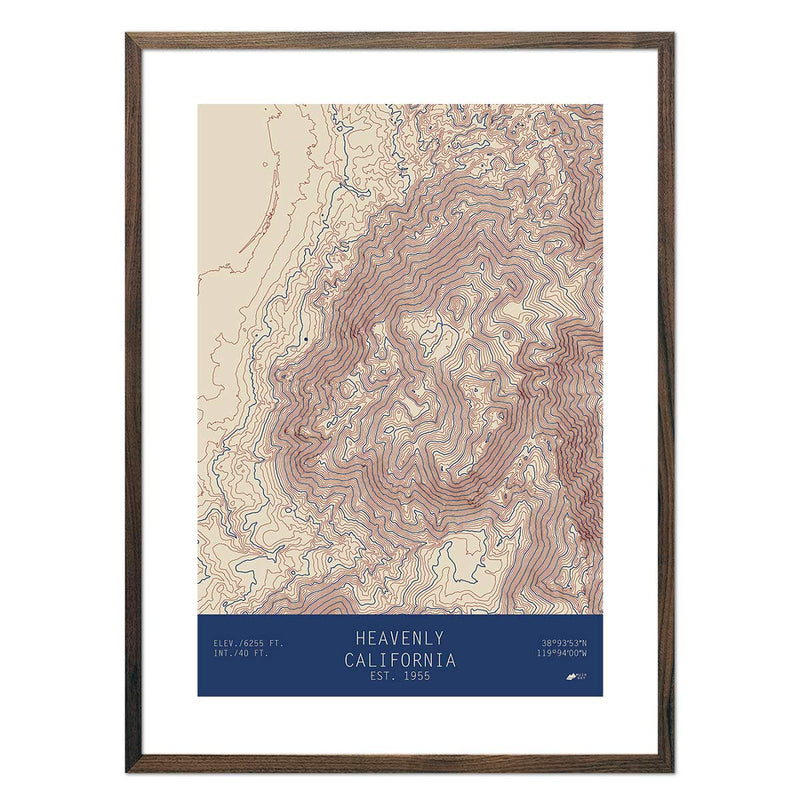 Heavenly, California - Muir Way - TOPO Series