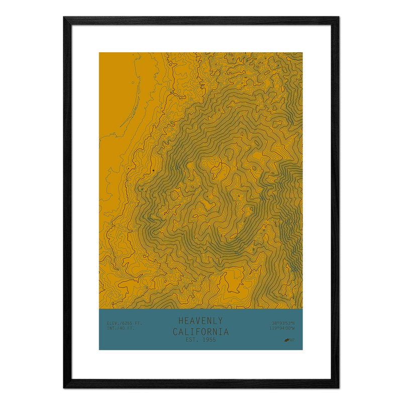 Heavenly, California - Muir Way - TOPO Series