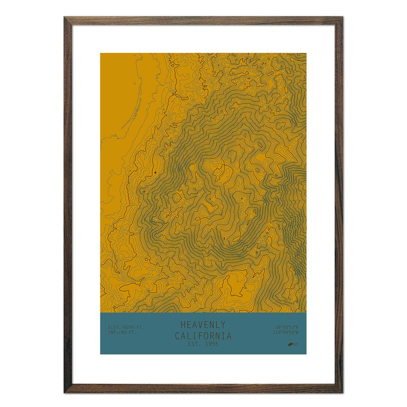 Heavenly, California - Muir Way - TOPO Series