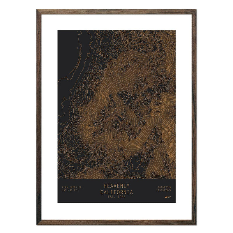 Heavenly, California - Muir Way - TOPO Series