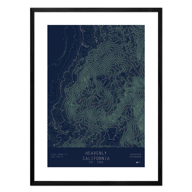 Heavenly, California - Muir Way - TOPO Series