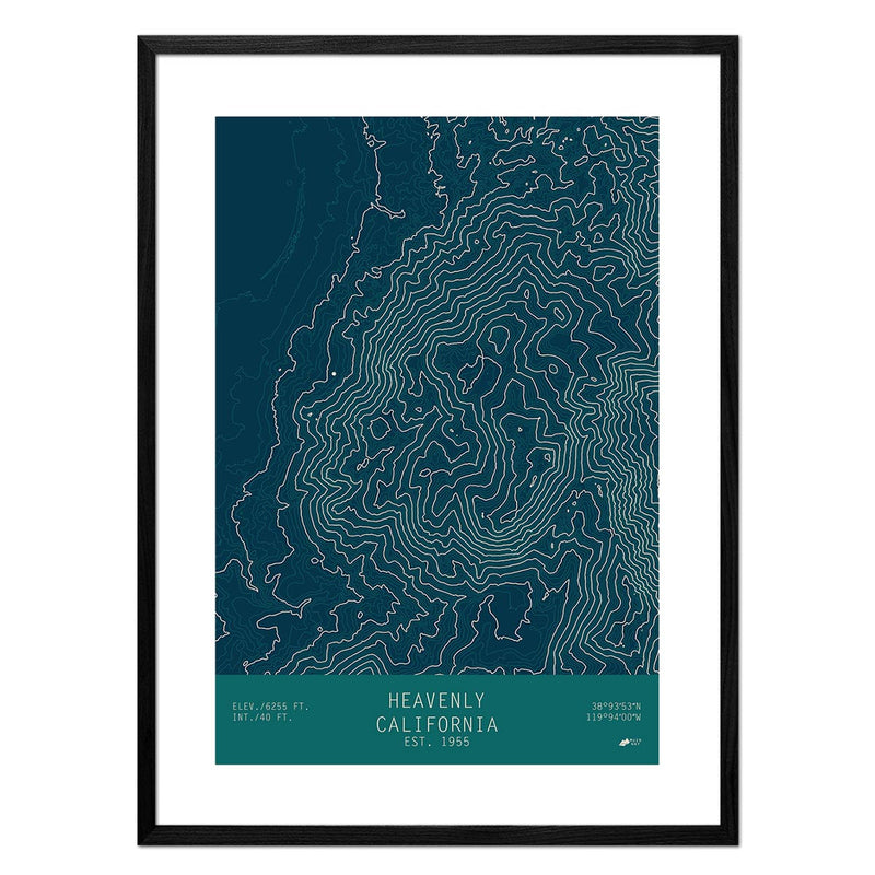 Heavenly, California - Muir Way - TOPO Series