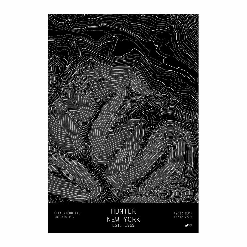 Hunter, New York - Muir Way - TOPO Series