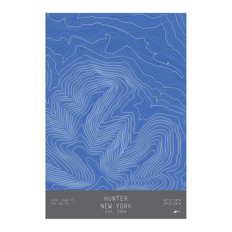 Hunter, New York - Muir Way - TOPO Series