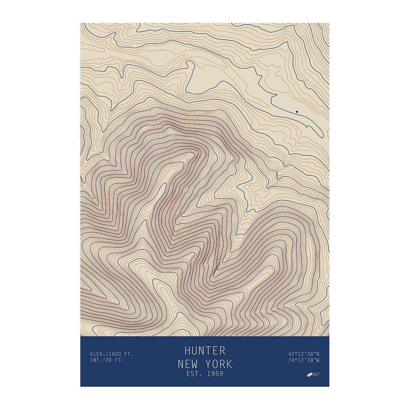 Hunter, New York - Muir Way - TOPO Series