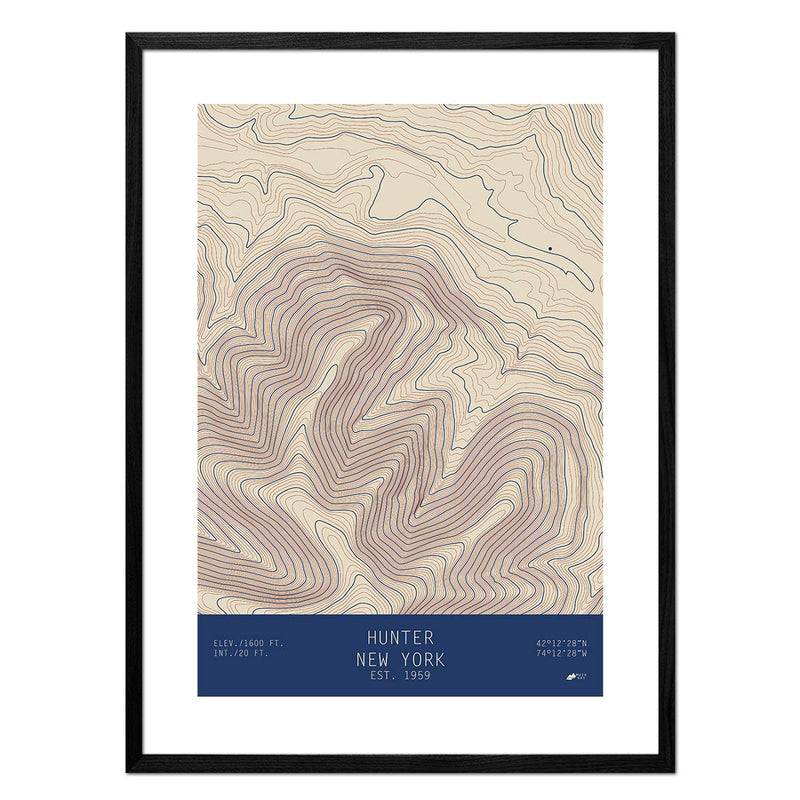 Hunter, New York - Muir Way - TOPO Series