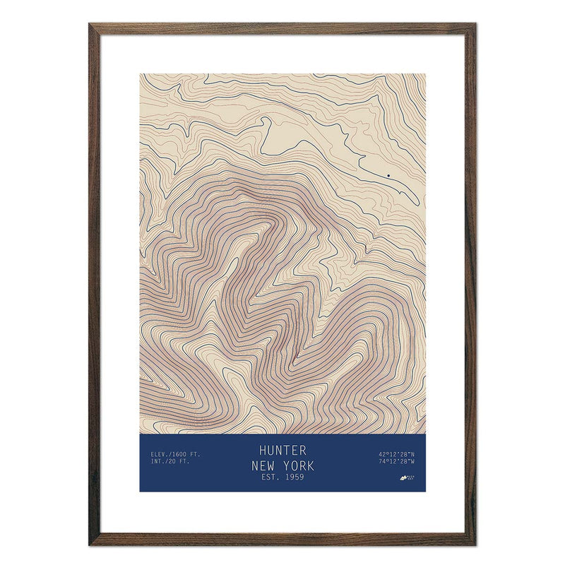 Hunter, New York - Muir Way - TOPO Series