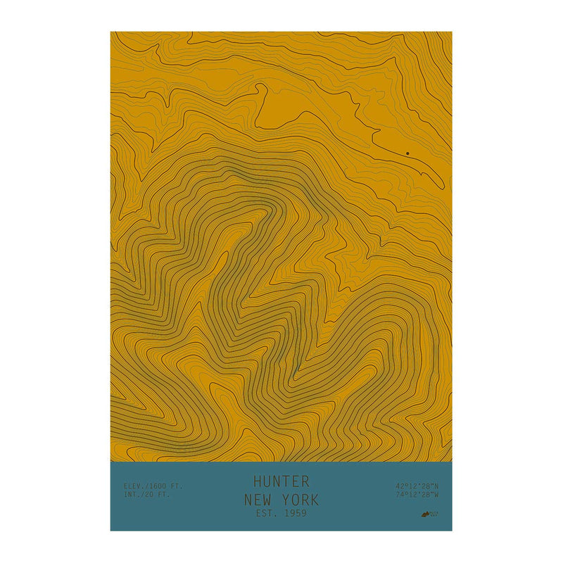 Hunter, New York - Muir Way - TOPO Series