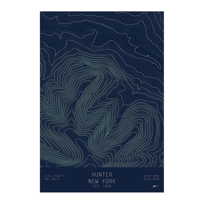 Hunter, New York - Muir Way - TOPO Series