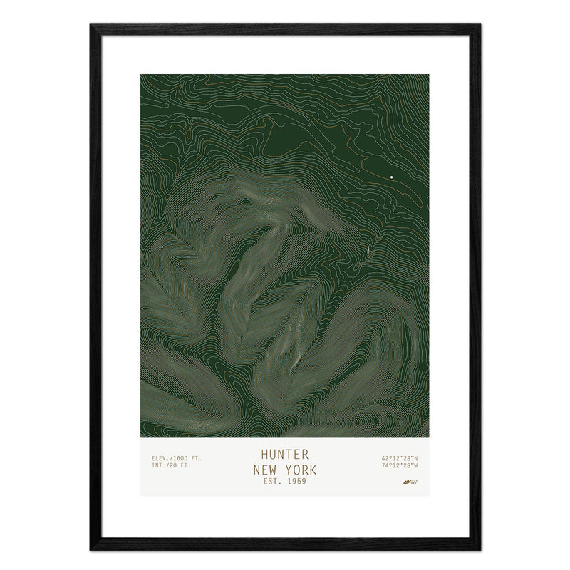 Hunter, New York - Muir Way - TOPO Series