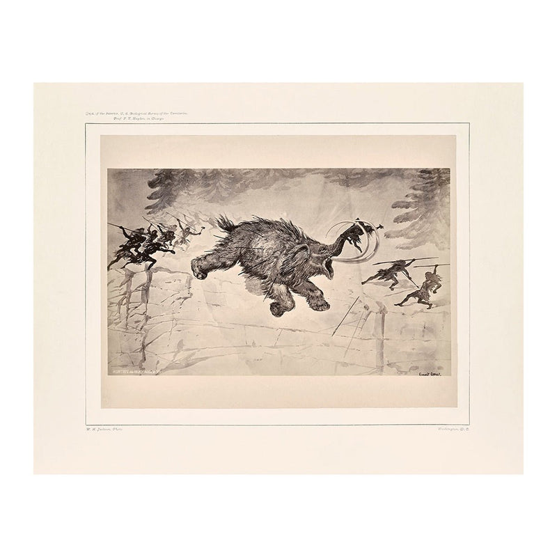 Hunting the Hairy Mammoth, Yellowstone 1873 - Muir Way - Photograph