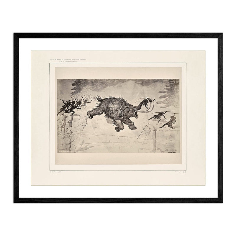 Hunting the Hairy Mammoth, Yellowstone 1873 - Muir Way - Photograph