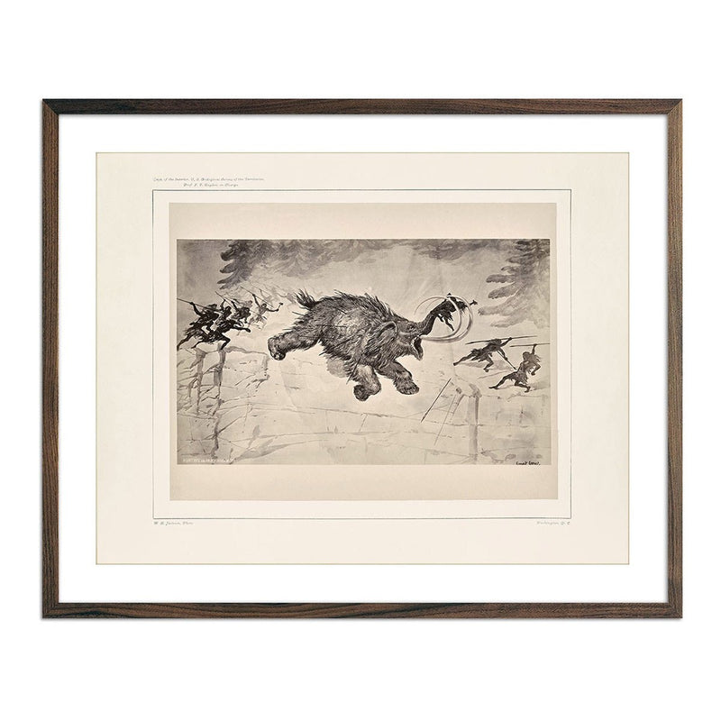 Hunting the Hairy Mammoth, Yellowstone 1873 - Muir Way - Photograph