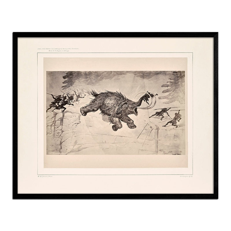 Hunting the Hairy Mammoth, Yellowstone 1873 - Muir Way - Photograph