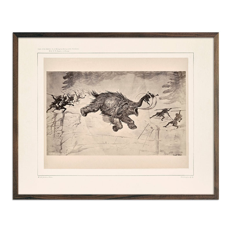 Hunting the Hairy Mammoth, Yellowstone 1873 - Muir Way - Photograph