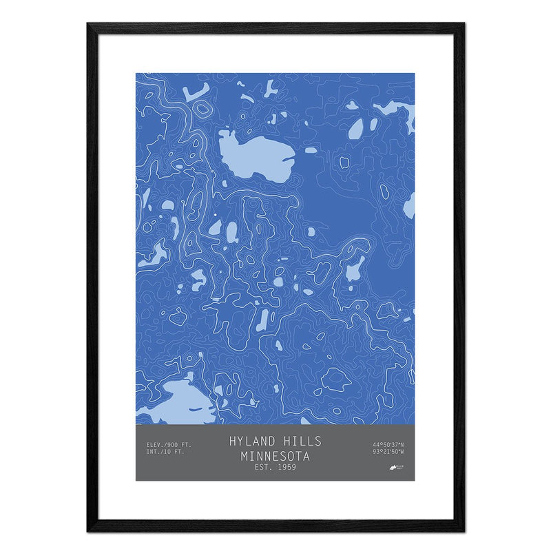 Hyland Hills, Minnesota - Muir Way - TOPO Series
